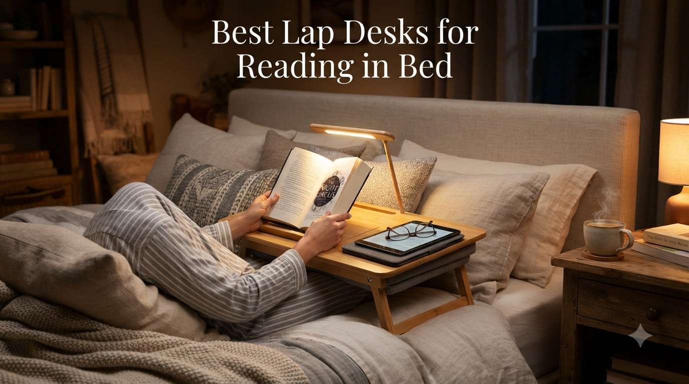 Best Lap Desks for Reading in Bed