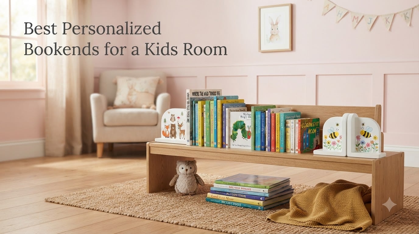 Best Personalized Bookends for a Kids Room