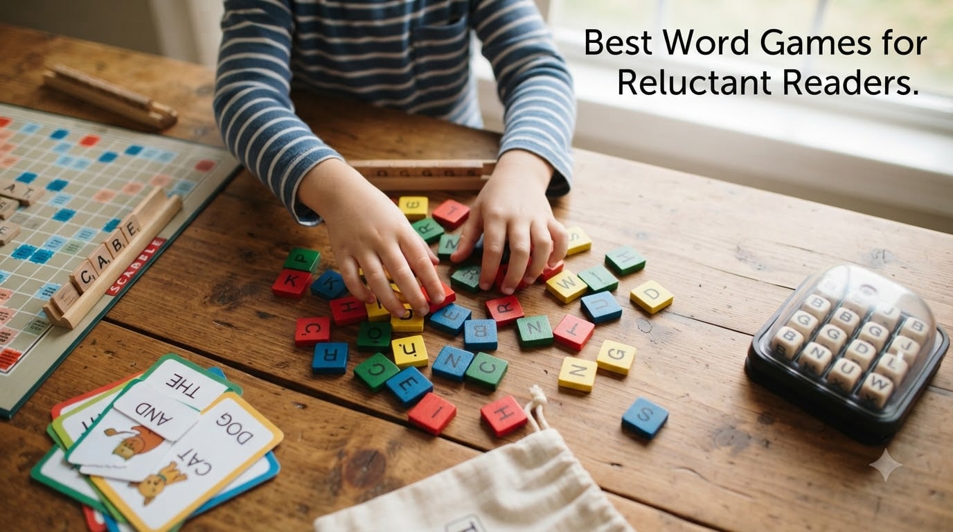 Best Word Games for Reluctant Readers