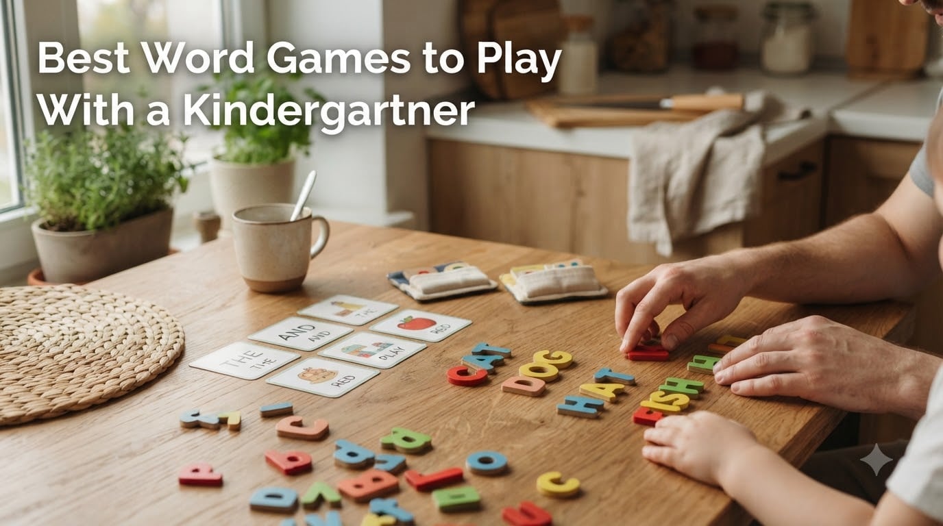 Best Word Games to Play With a Kindergartner