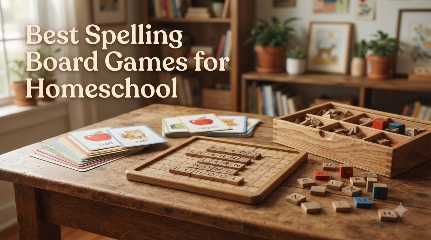 Best Spelling Board Games for Homeschool