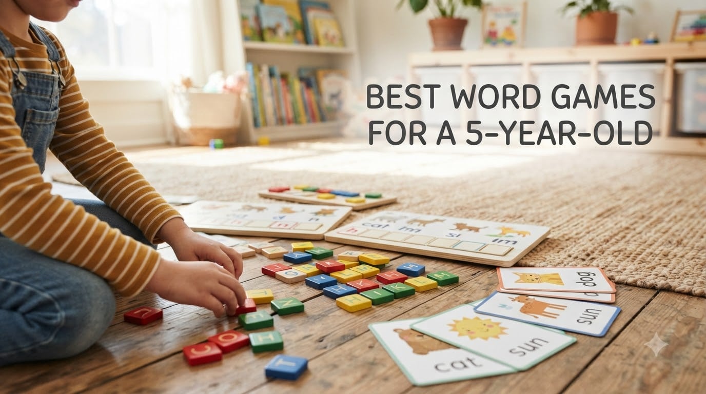 Best Word Games for a 5-Year-Old