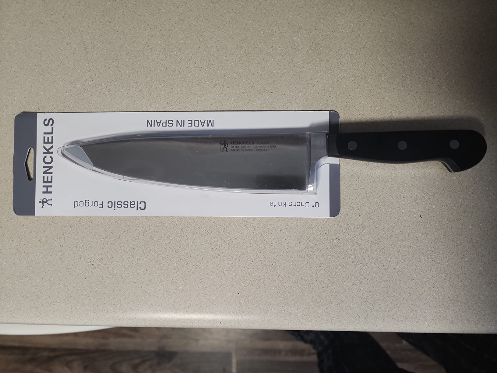 HENCKELS Classic 8-Inch Chef Knife, Razor-Sharp, German Engineered customer photo 2