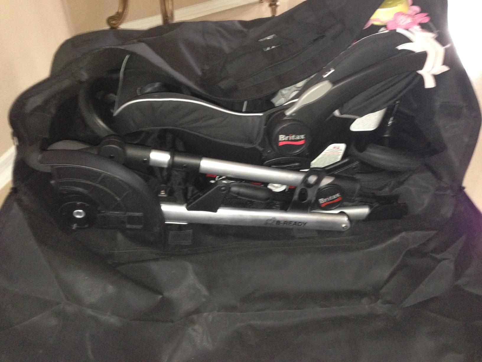J.L. Childress Single & Double Stroller Travel Bag, X-Large, Black customer photo 1