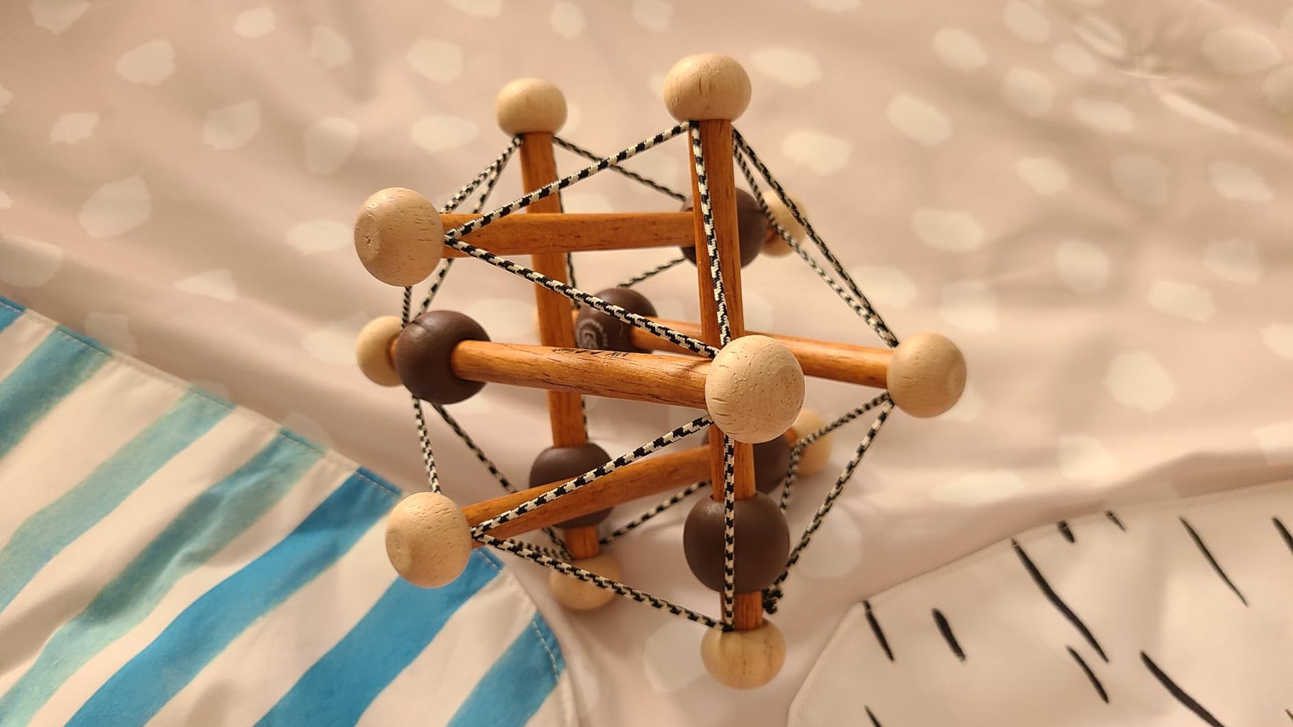 Manhattan Toy Skwish Natural Rattle and Teether Grasping Activity Toy customer photo 1
