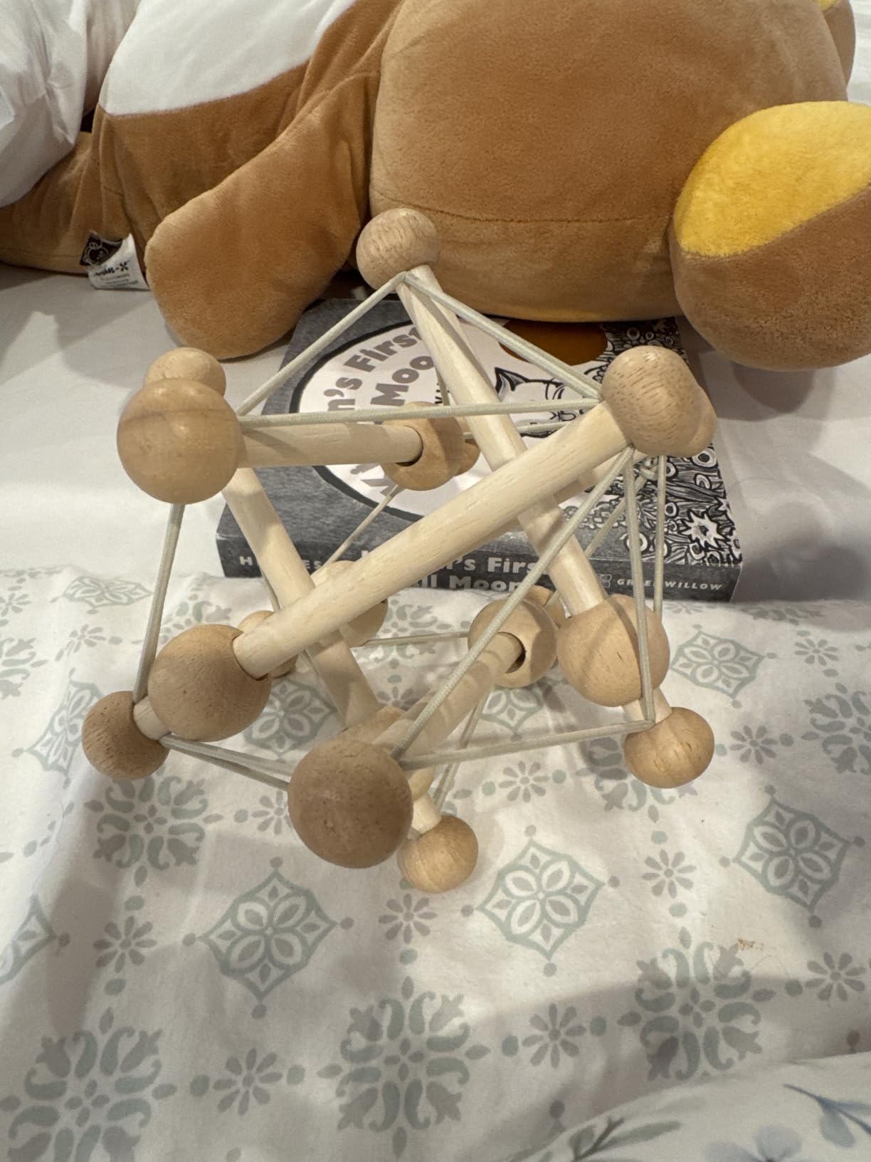 Manhattan Toy Skwish Natural Rattle and Teether Grasping Activity Toy customer photo 2