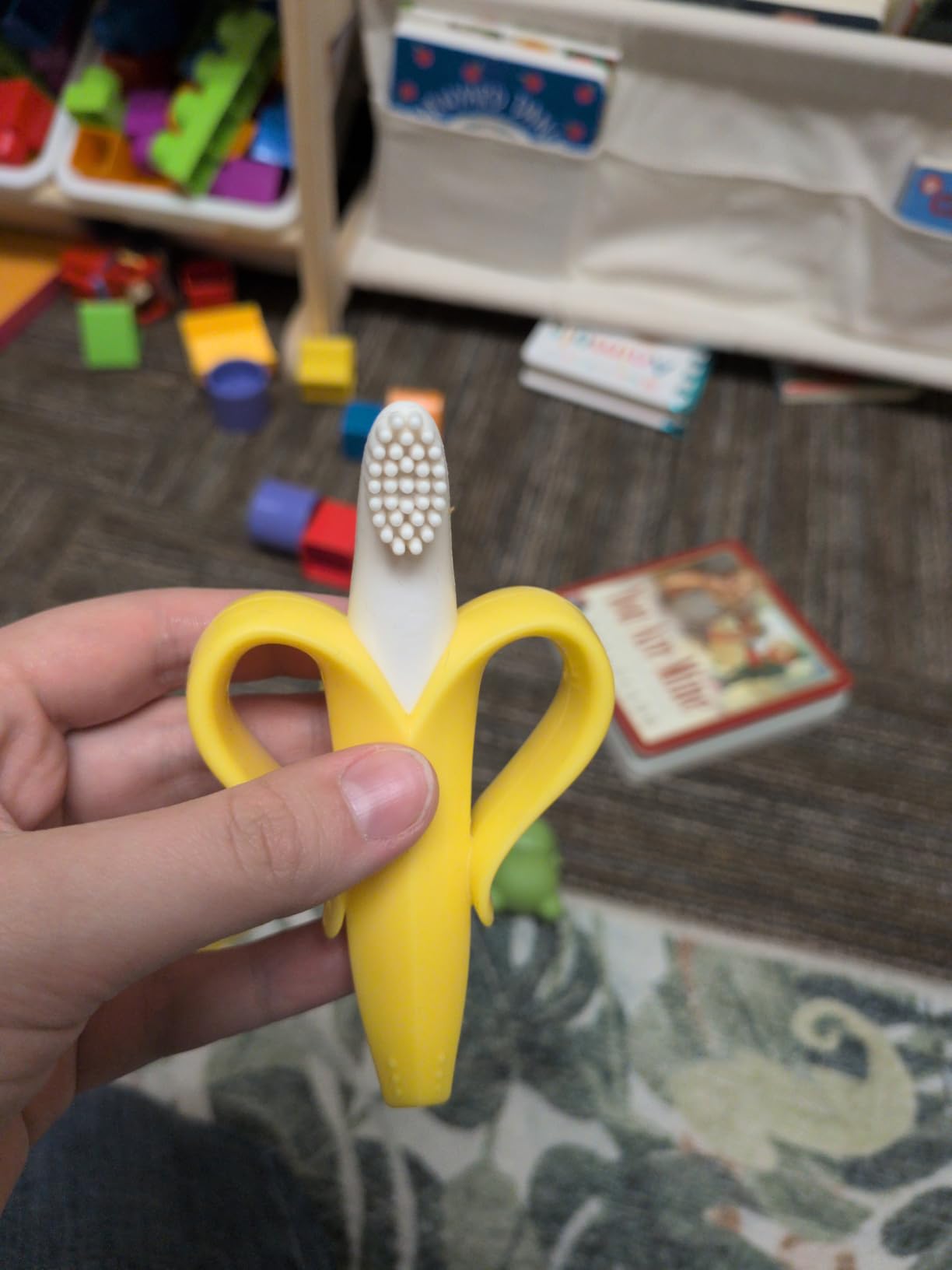 Baby Banana The Original, Banana Brush, Made in USA, Toddler Toothbrush, Family-Owned Business customer photo 1