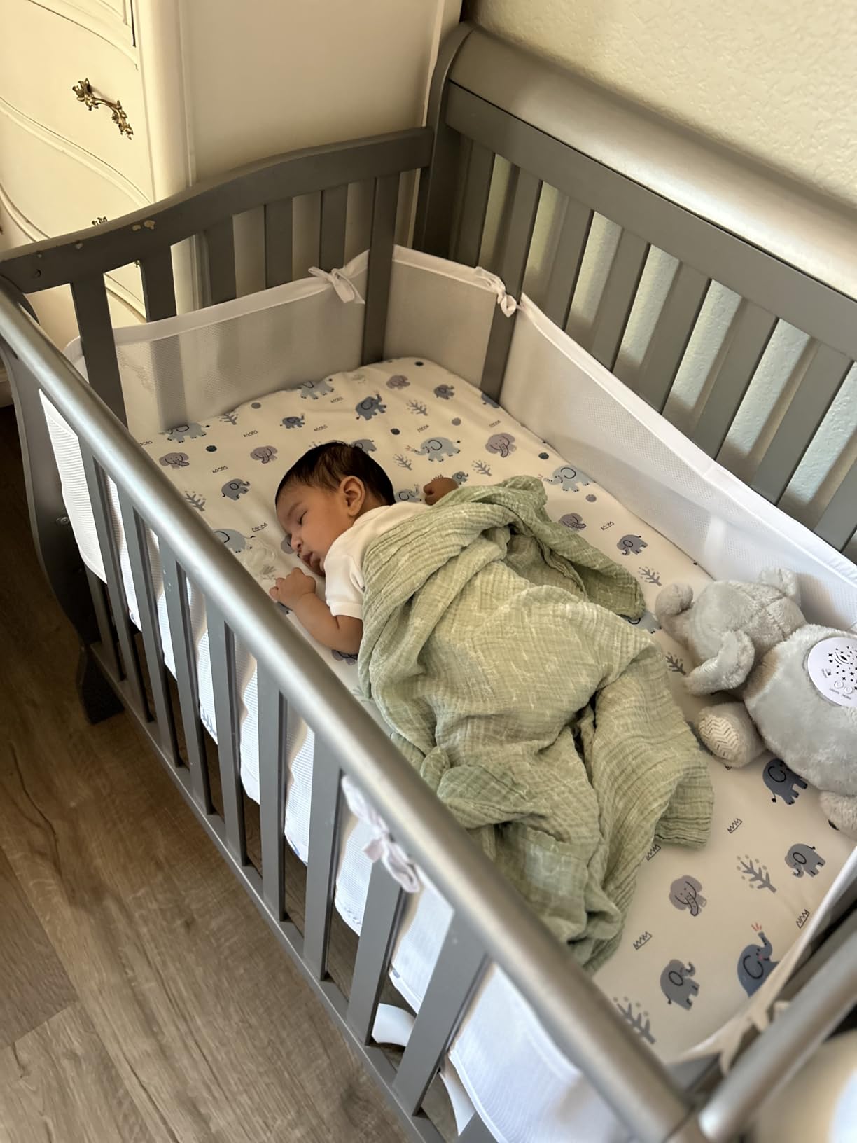 Moonlight Slumber Little Dreamer Crib Mattress - Dual-Sided Baby & Toddler | Firm Infant Support, Waterproof and Hypoallergenic, 5