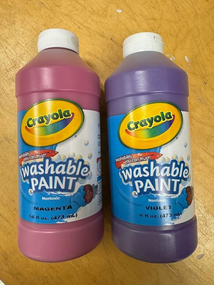 Crayola Washable Paint for Kids 12ct, Bulk Craft Paint Classroom Must Haves customer photo 1