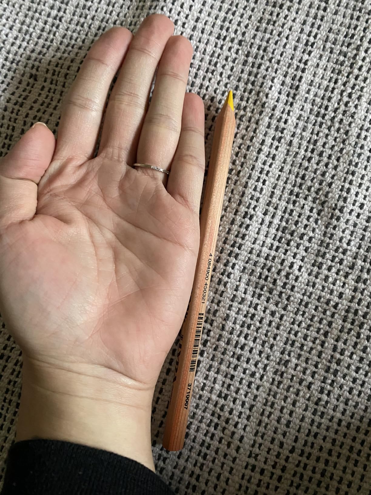 Lyra Waldorf Selection Giant Triangular Colored Pencil, Unlacquered, 6.25 Millimeter Cores, Assorted Colors, 12-Pack (3711121) customer photo 2