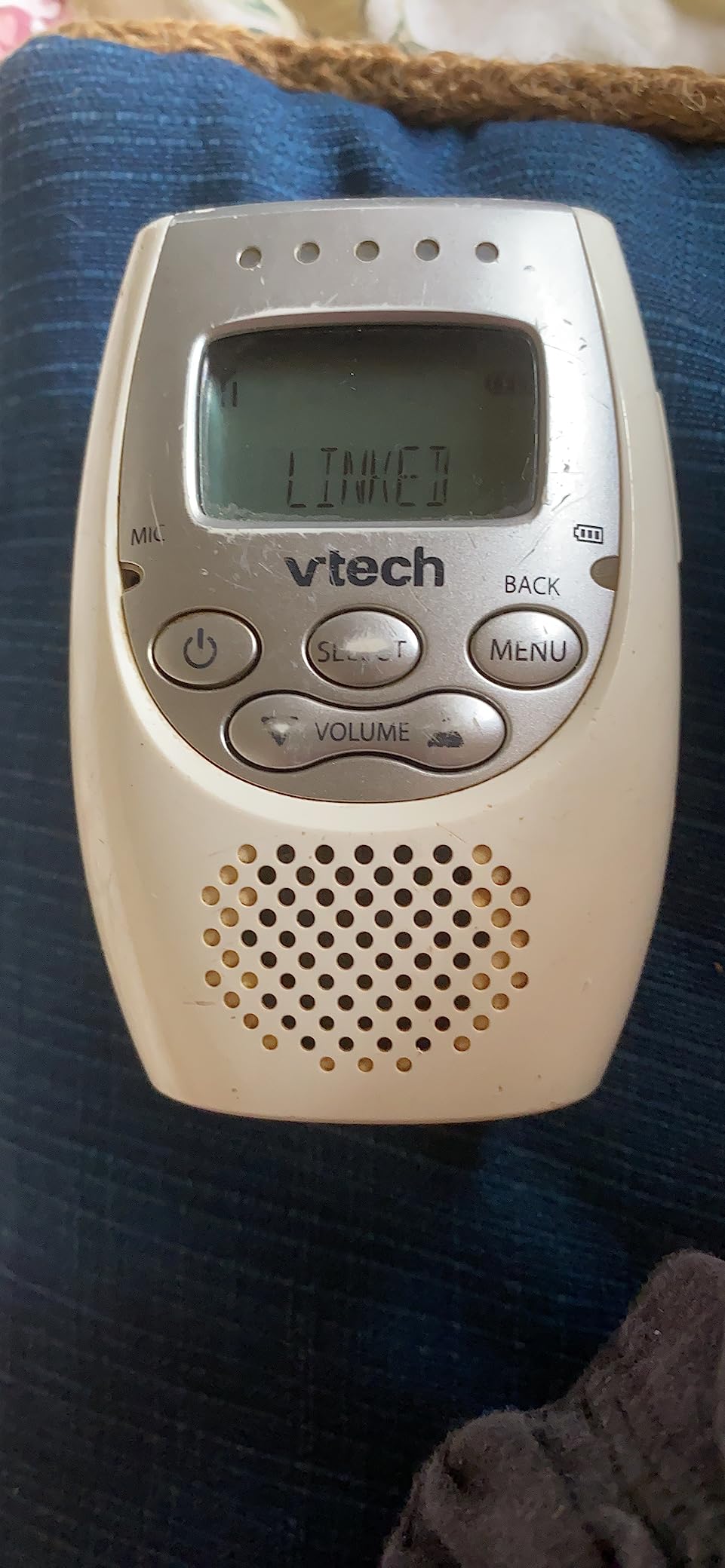 VTech DM221-2 Digital Audio Baby Monitor with 2 Parent Units, DECT 6.0, 1000ft Long Range, Talk Back Intercom, Vibrating Alert, Night Light, Rechargeable - White customer photo 1