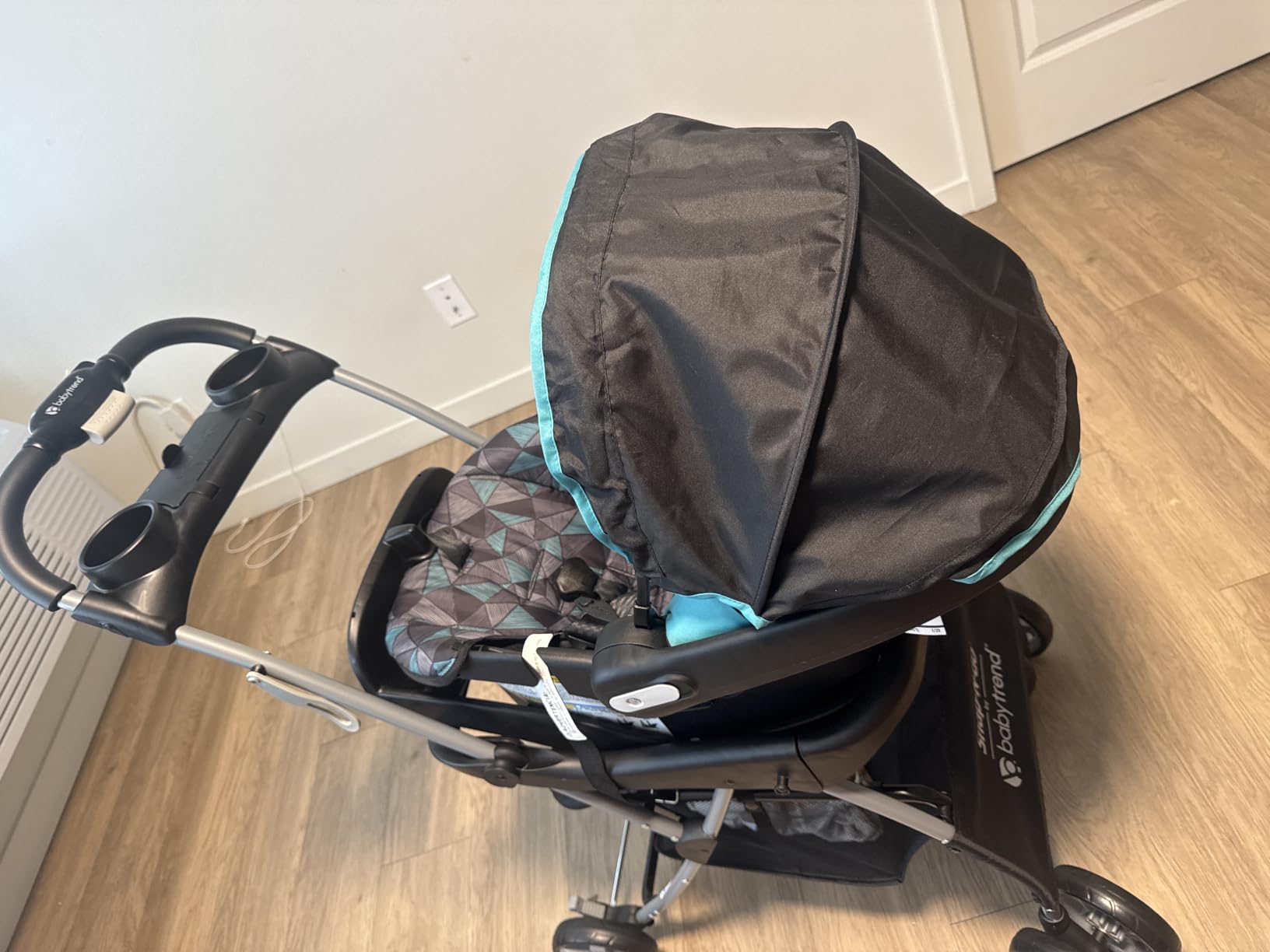 Baby Trend Snap N Go EX Universal Infant Car Seat Carrier Stroller, Black customer photo 1