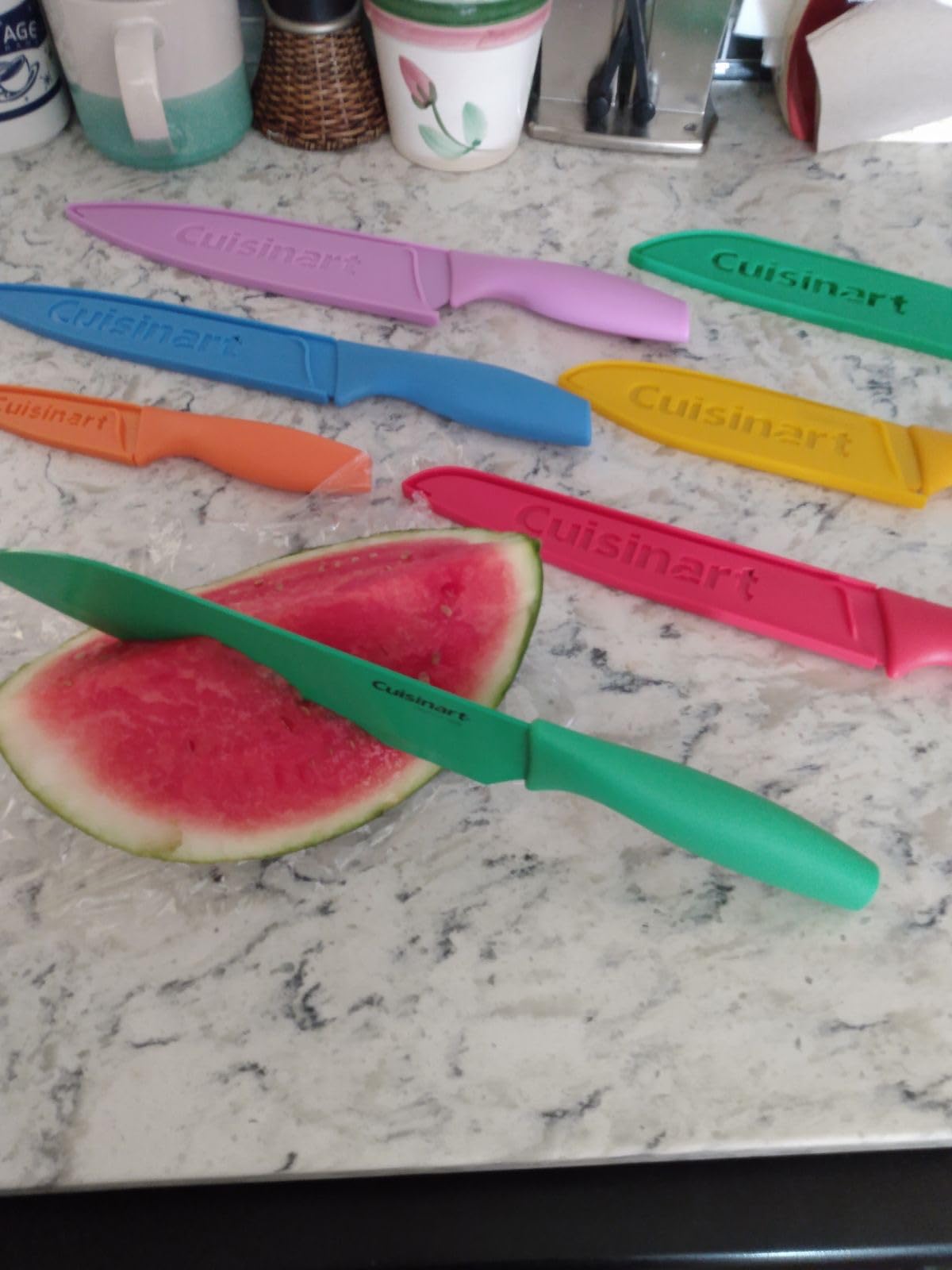 Cuisinart C55-01-12PCKS Collection 12-Piece Knife, Multicolor Advantage-Cutlery-Set, Multi-colored customer photo 1