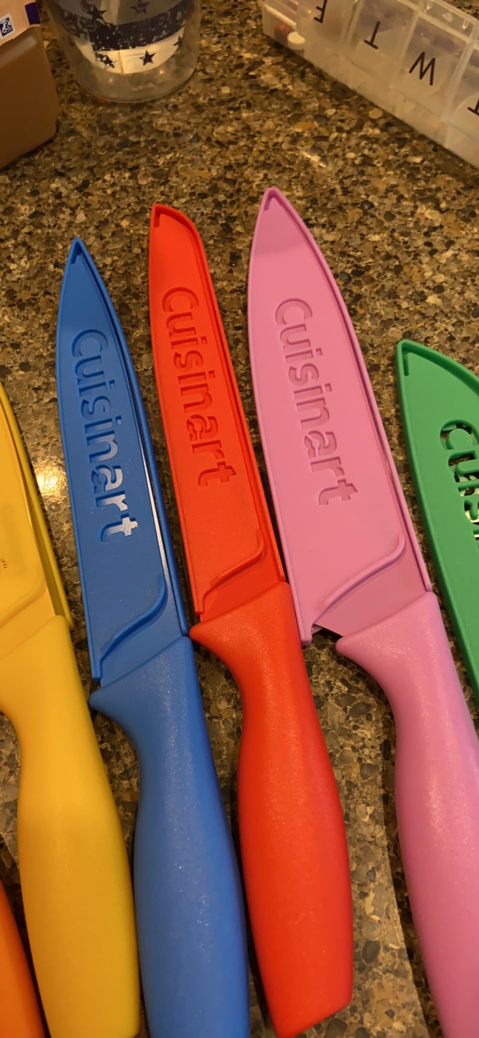 Cuisinart C55-01-12PCKS Collection 12-Piece Knife, Multicolor Advantage-Cutlery-Set, Multi-colored customer photo 2