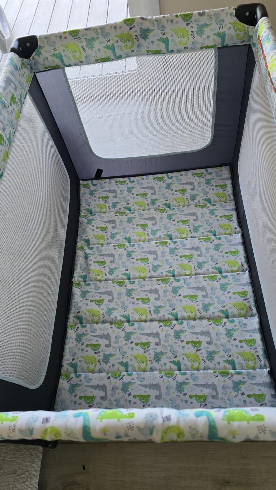 Dream On Me Zodiak Portable Playard, Compact for Travel, Carry Bag, Beige customer photo 1