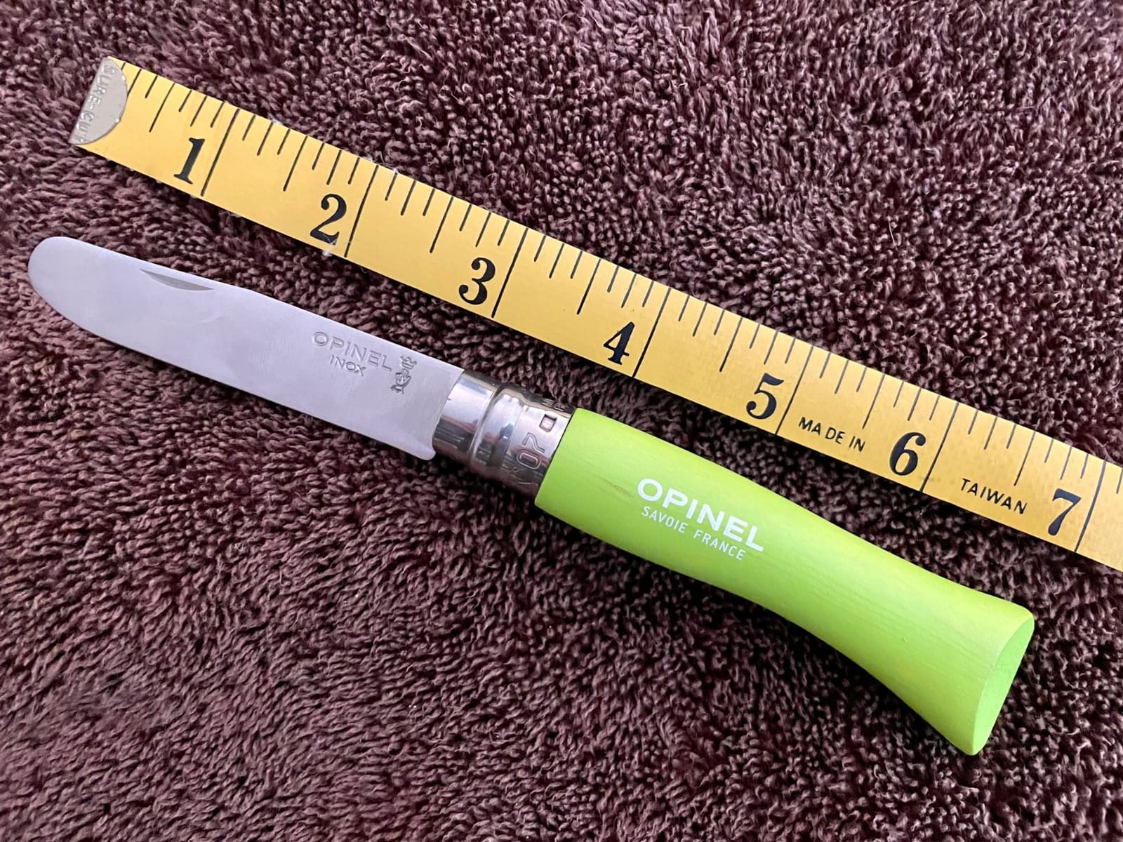 Opinel My First Opinel No.7 Stainless Steel Children’s Folding Pocket Knife with Safety Rounded Tip customer photo 2