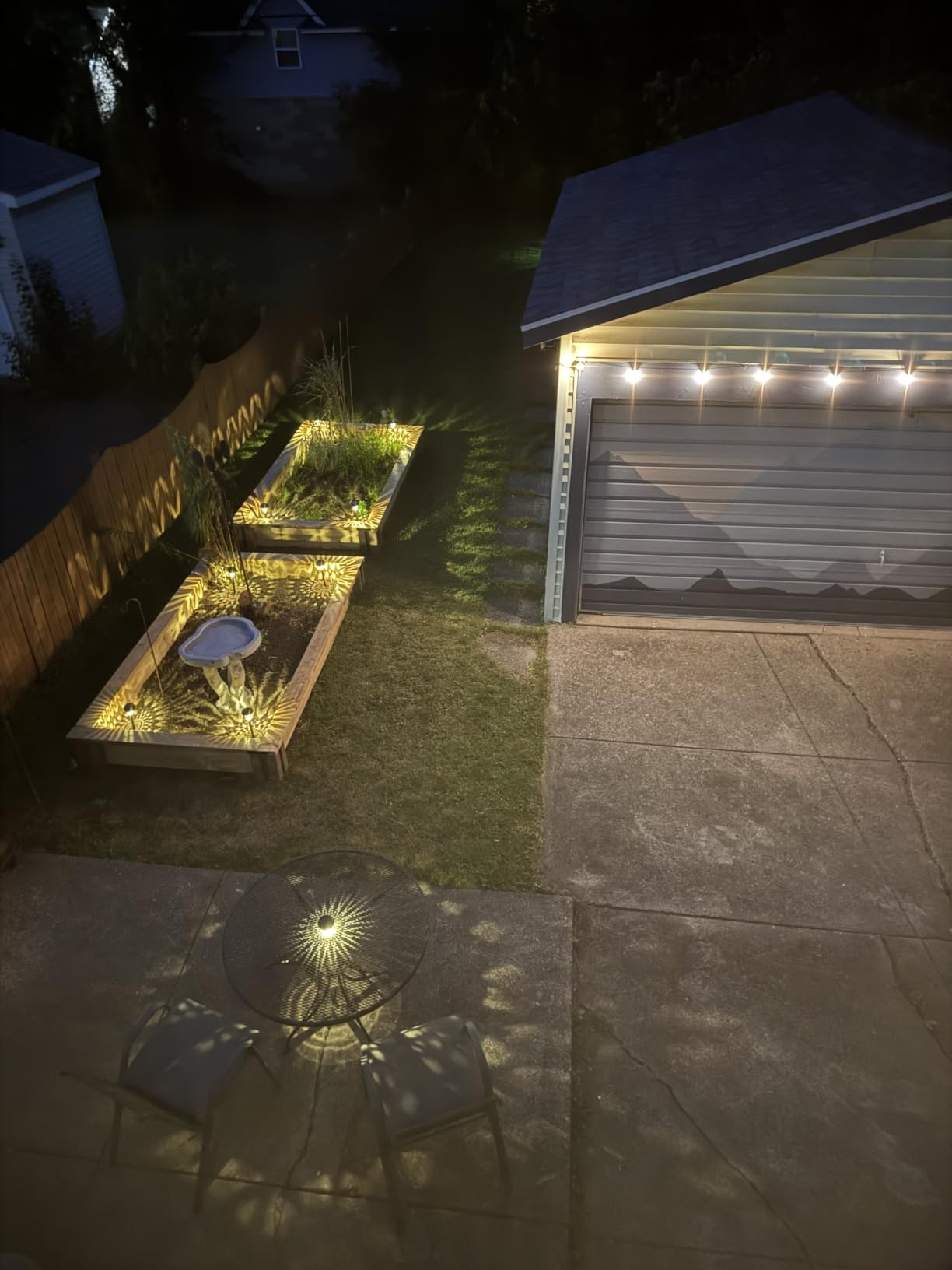 Brightown Outdoor String Lights, 29FT G40 LED IP65 Waterproof Patio Lights customer photo 2
