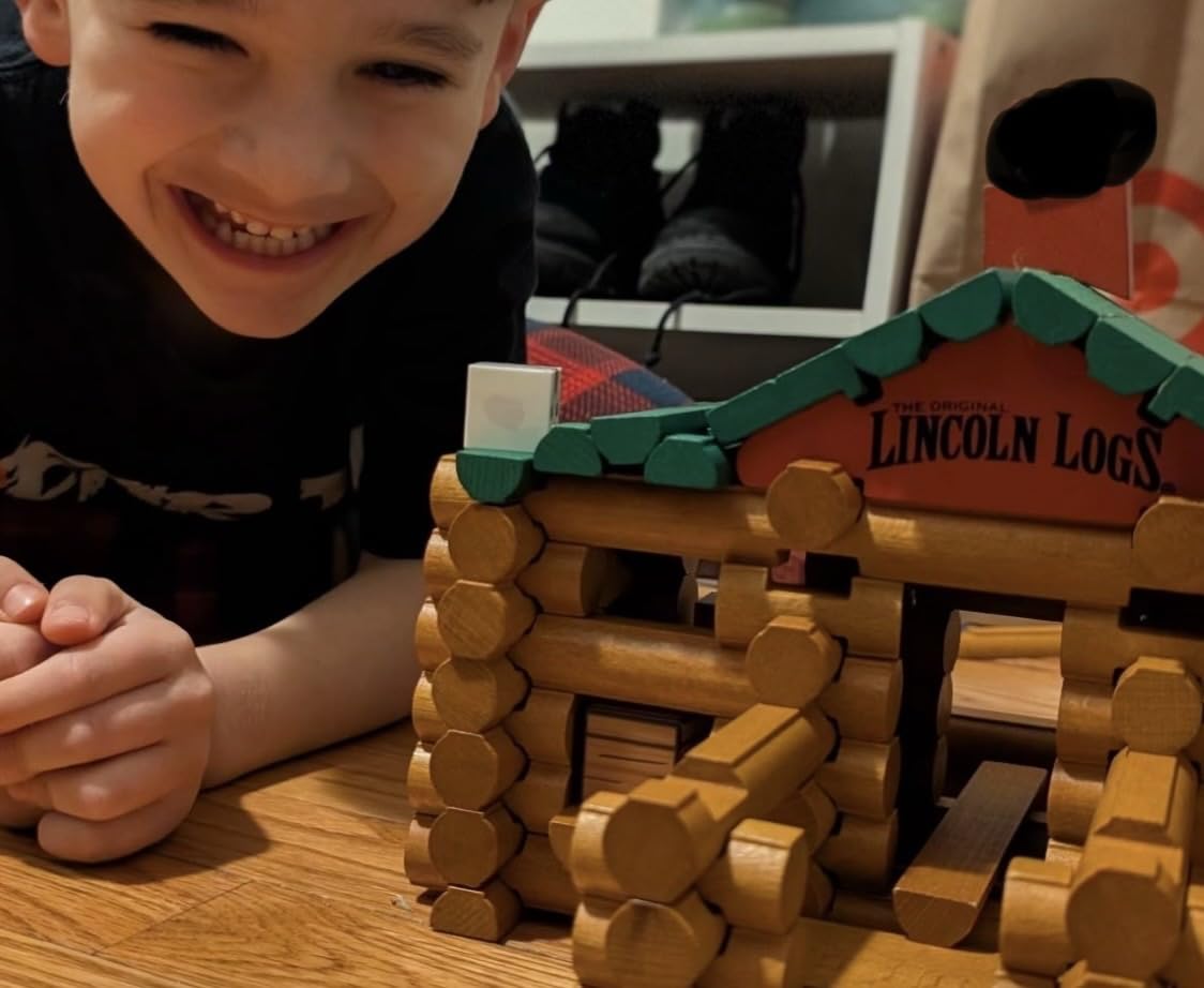 Lincoln Logs 100th Anniversary Tin customer photo 1