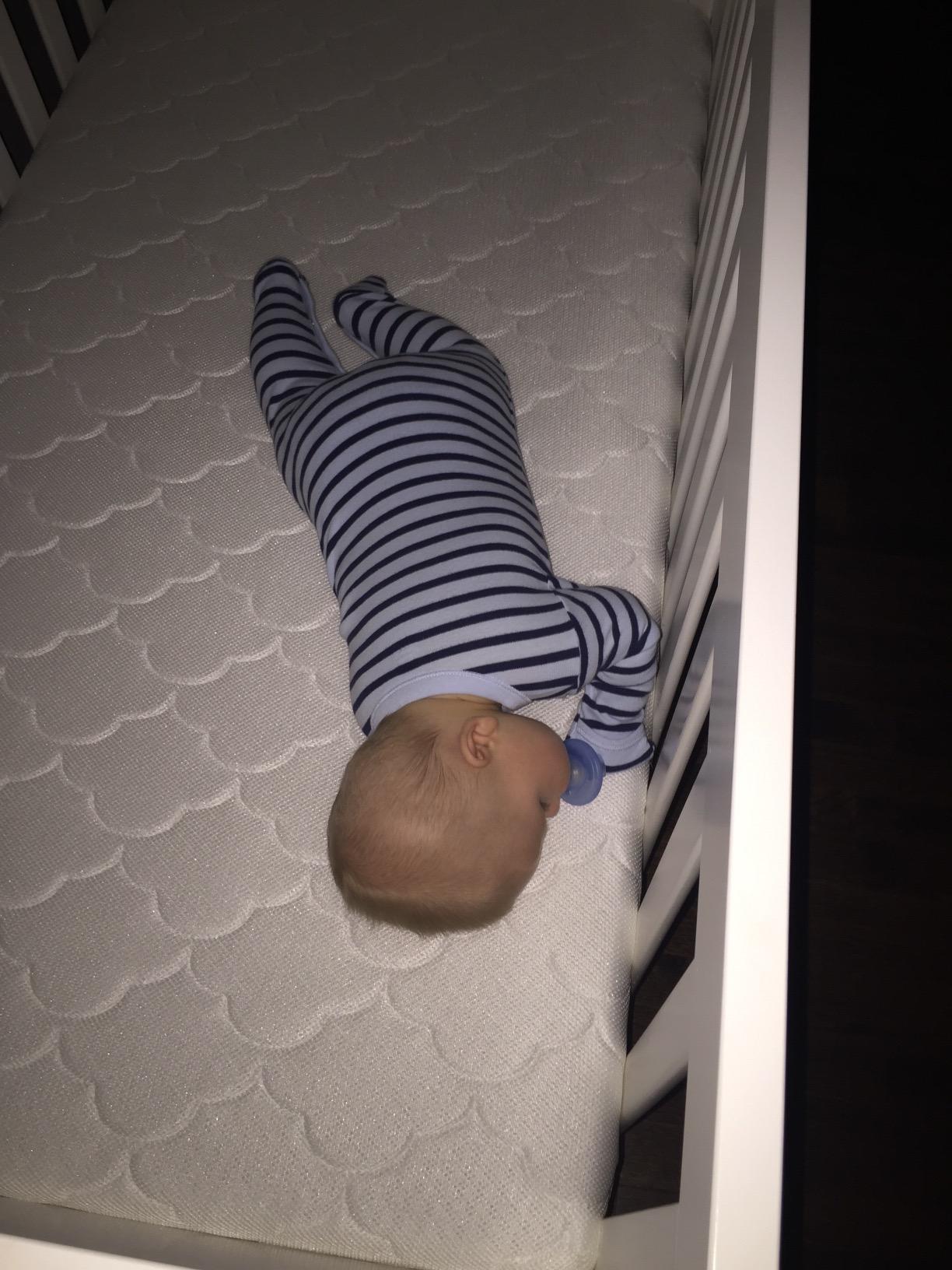 Newton Baby Crib Mattress & Toddler Bed, Breathable & Washable - White customer photo 1
