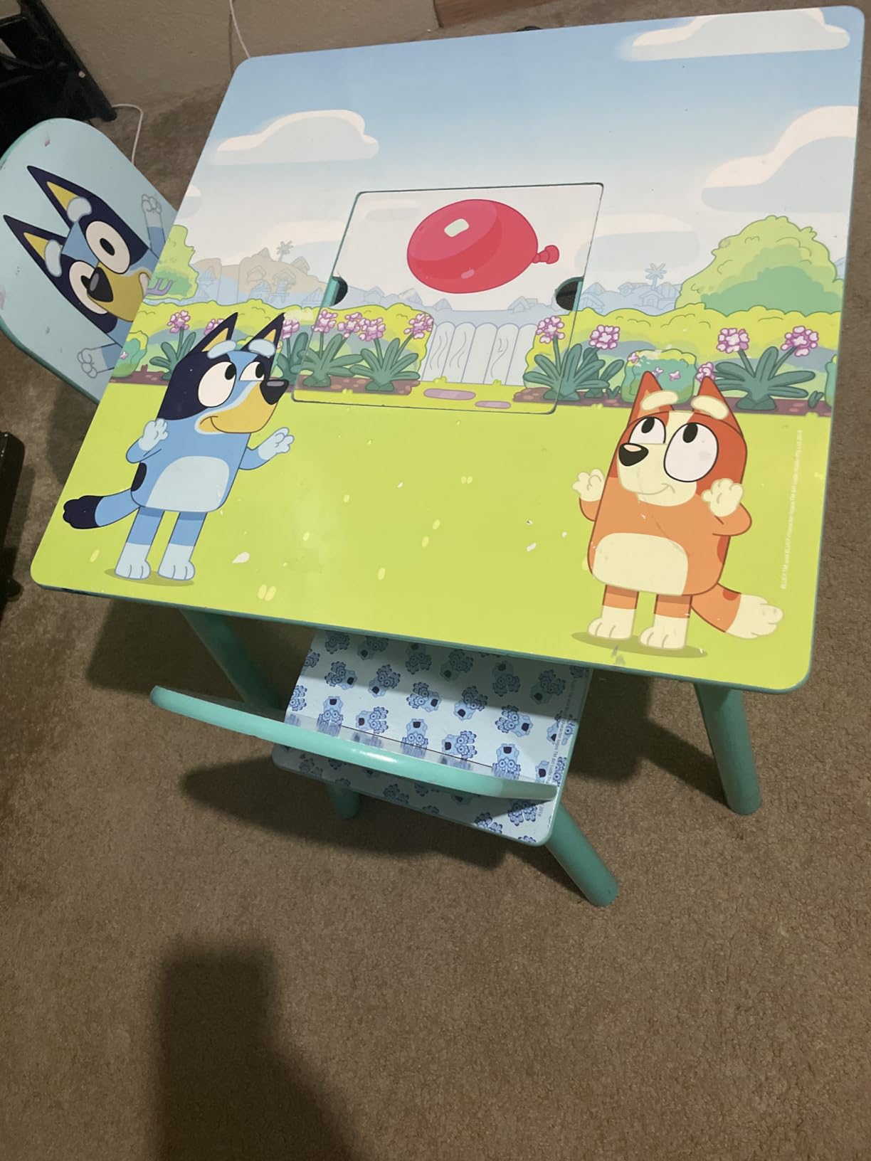 Delta Children Kids Table and Chair Set With Storage (2 Chairs Included) - Ideal for Arts & Crafts, Snack Time, Homeschooling, Homework & More, Nick Jr. PAW Patrol customer photo 1