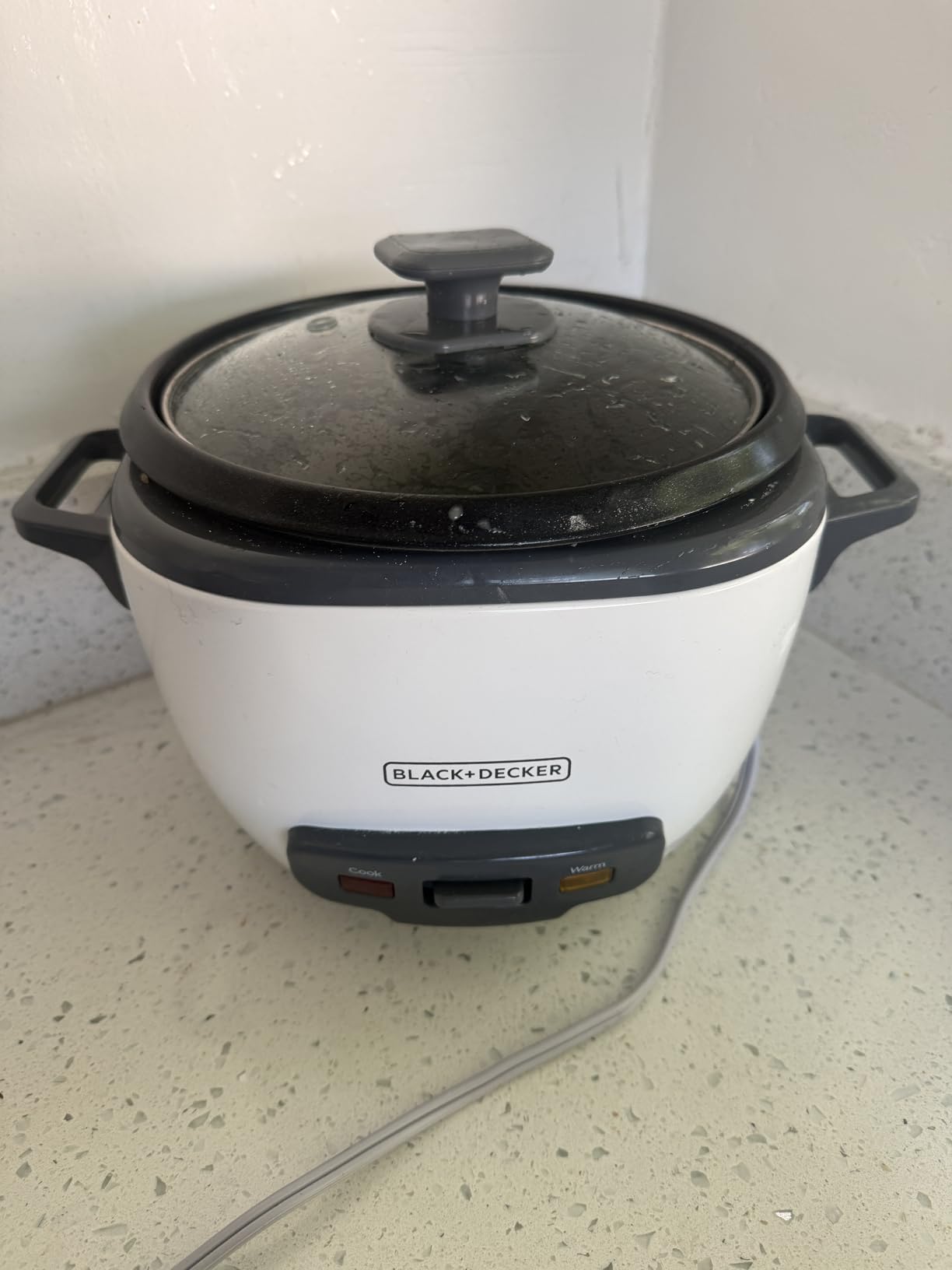 BLACK+DECKER 16-Cup Rice Cooker, RC516, 8-Cup Uncooked Rice, Steaming Basket, Removable Non-Stick Bowl, One Touch customer photo 2