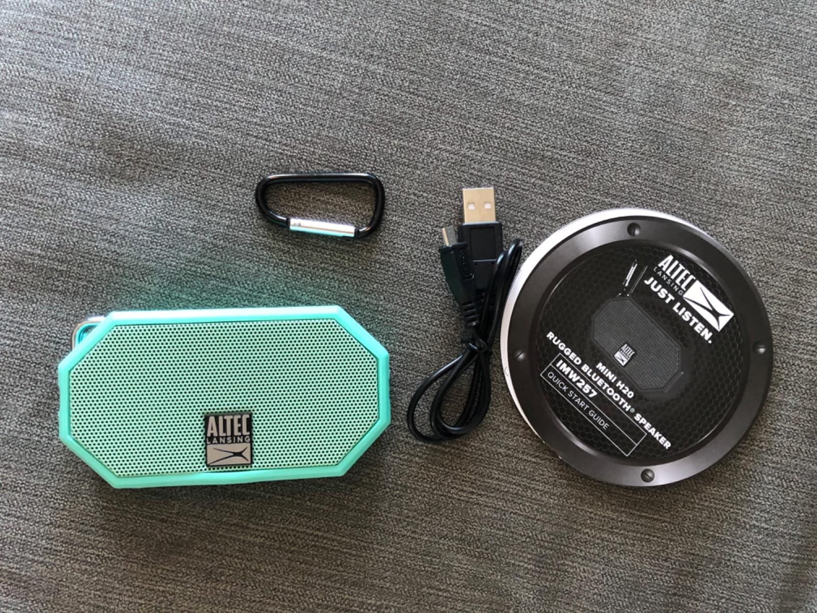 Altec Lansing Mini H2O - Waterproof Bluetooth Speaker, IP67 Certified & Floats in Water, Compact & Portable Speaker for Hiking, Camping, Pool, and Beach customer photo 2