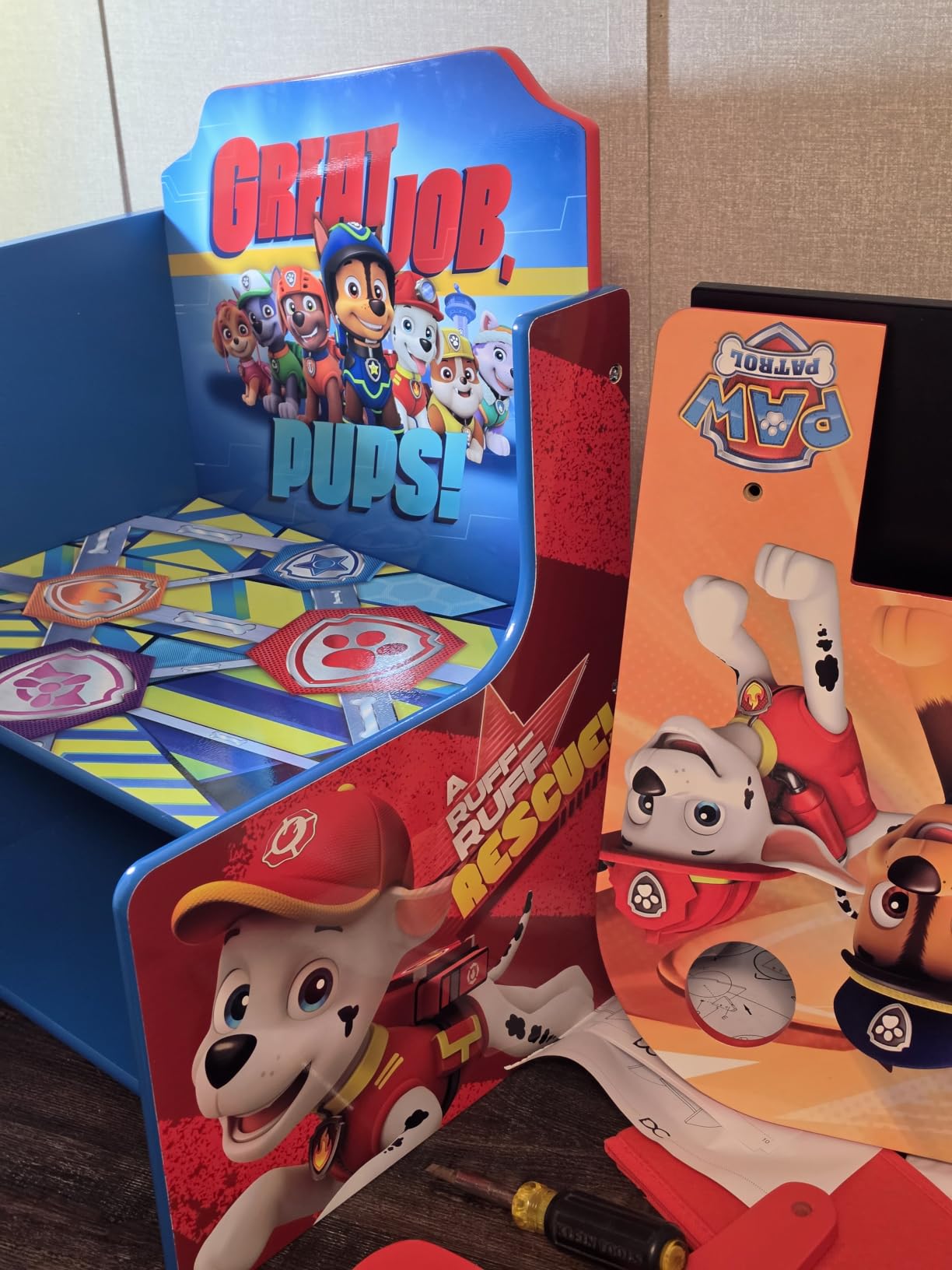 Delta Children Chair Desk With Storage Bin, Nick Jr. PAW Patrol customer photo 1