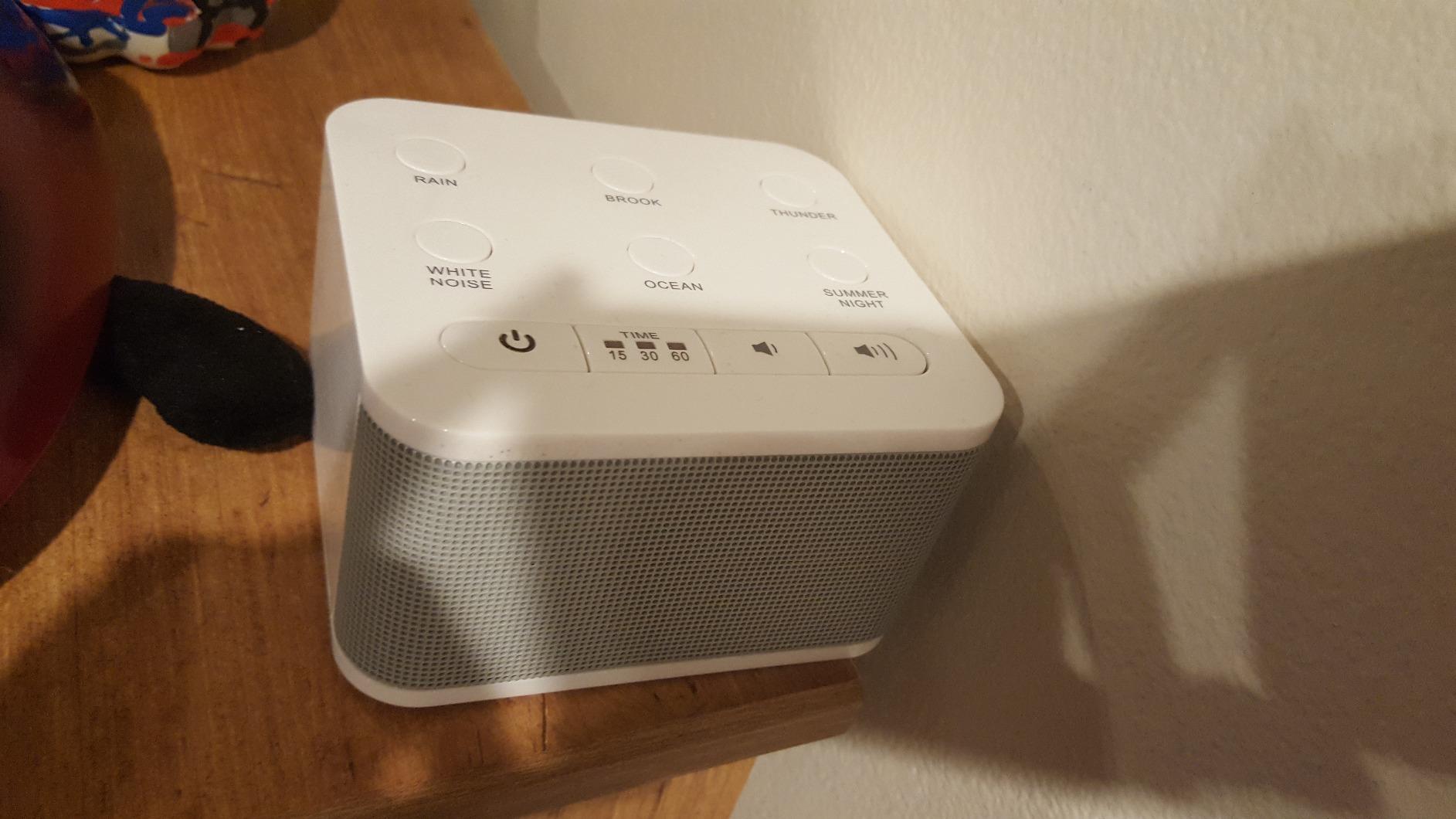 Big Red Rooster White Noise Machine for Baby Sleep, Portable Sound Machine customer photo 1