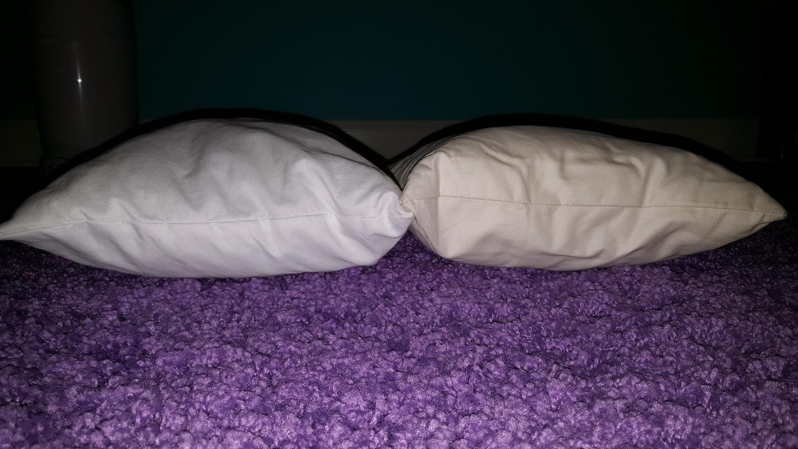 Toddler Pillow with Pillowcase - 13x18 Soft Organic Cotton Toddler Pillow for Sleeping - Washable Nap Pillow - Travel Pillow for Kids - Toddler Sleeping Pillow Toddler Bedding (White) customer photo 1