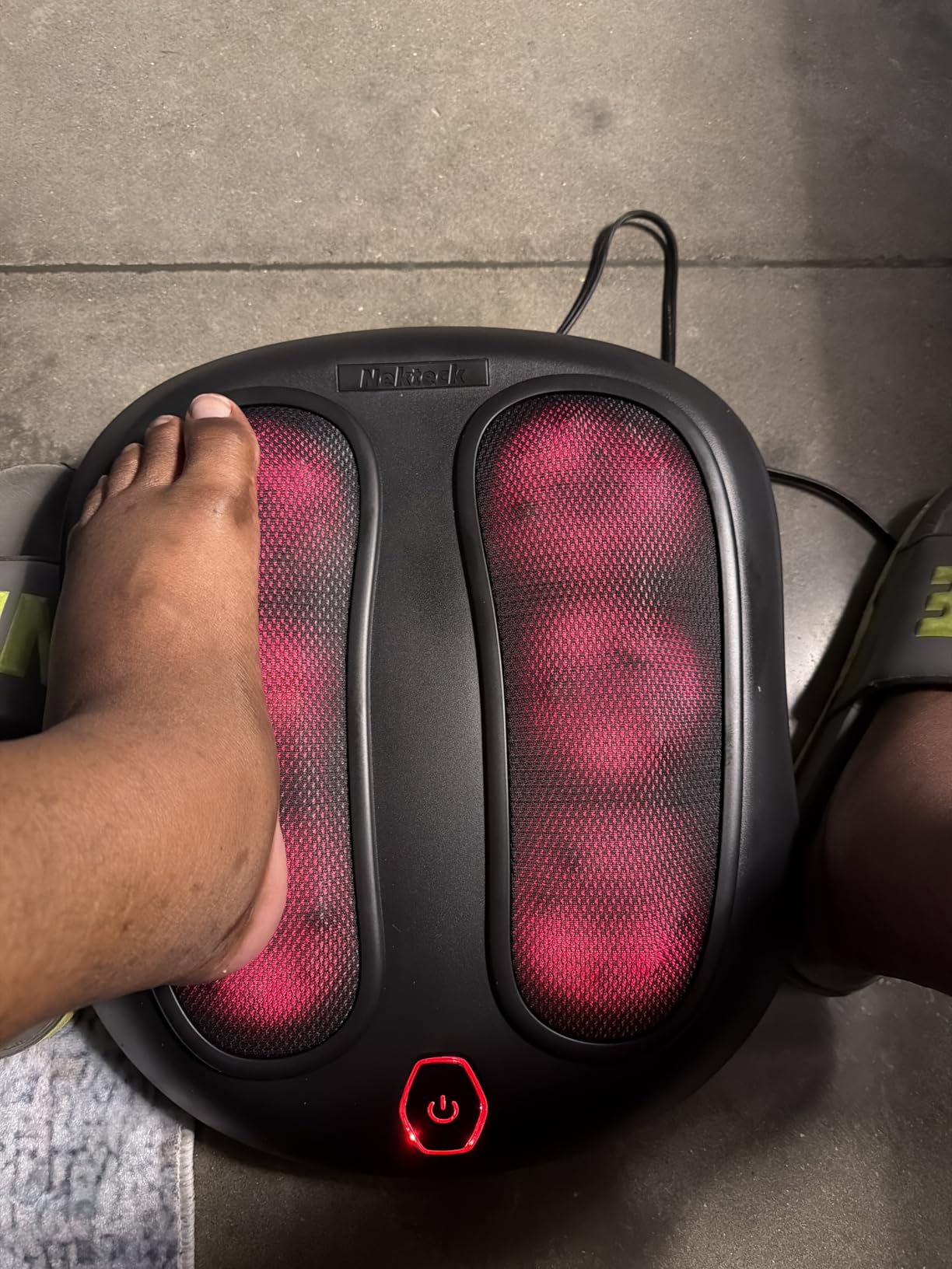 Nekteck Foot Massager with Heat, HSA Eligible FSA Massage Tools Gifts customer photo 2