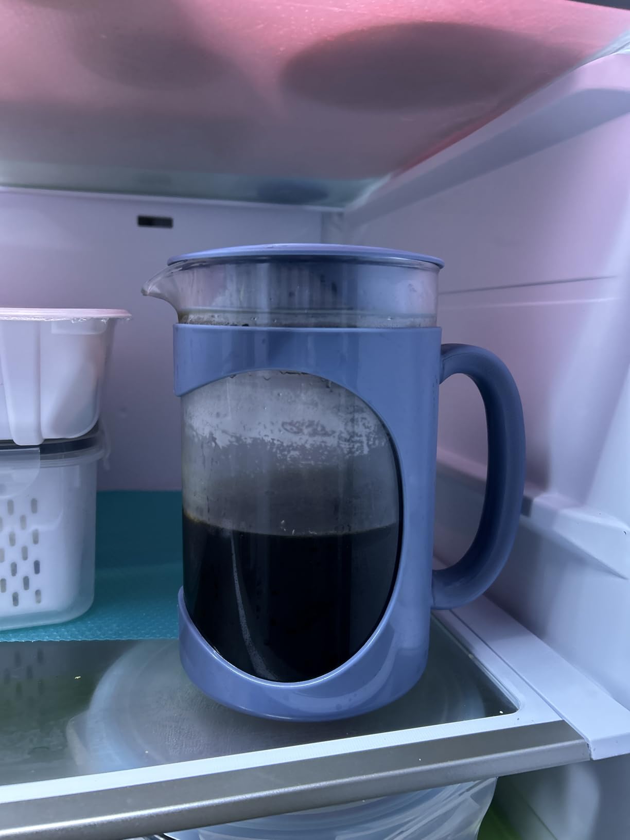 Primula Burke Deluxe Cold Brew Iced Coffee Maker, Comfort Grip Handle, Durable Glass Carafe, Removable Mesh Filter, Perfect 6 Cup Size, Dishwasher Safe, 1.6 qt, Black customer photo 1