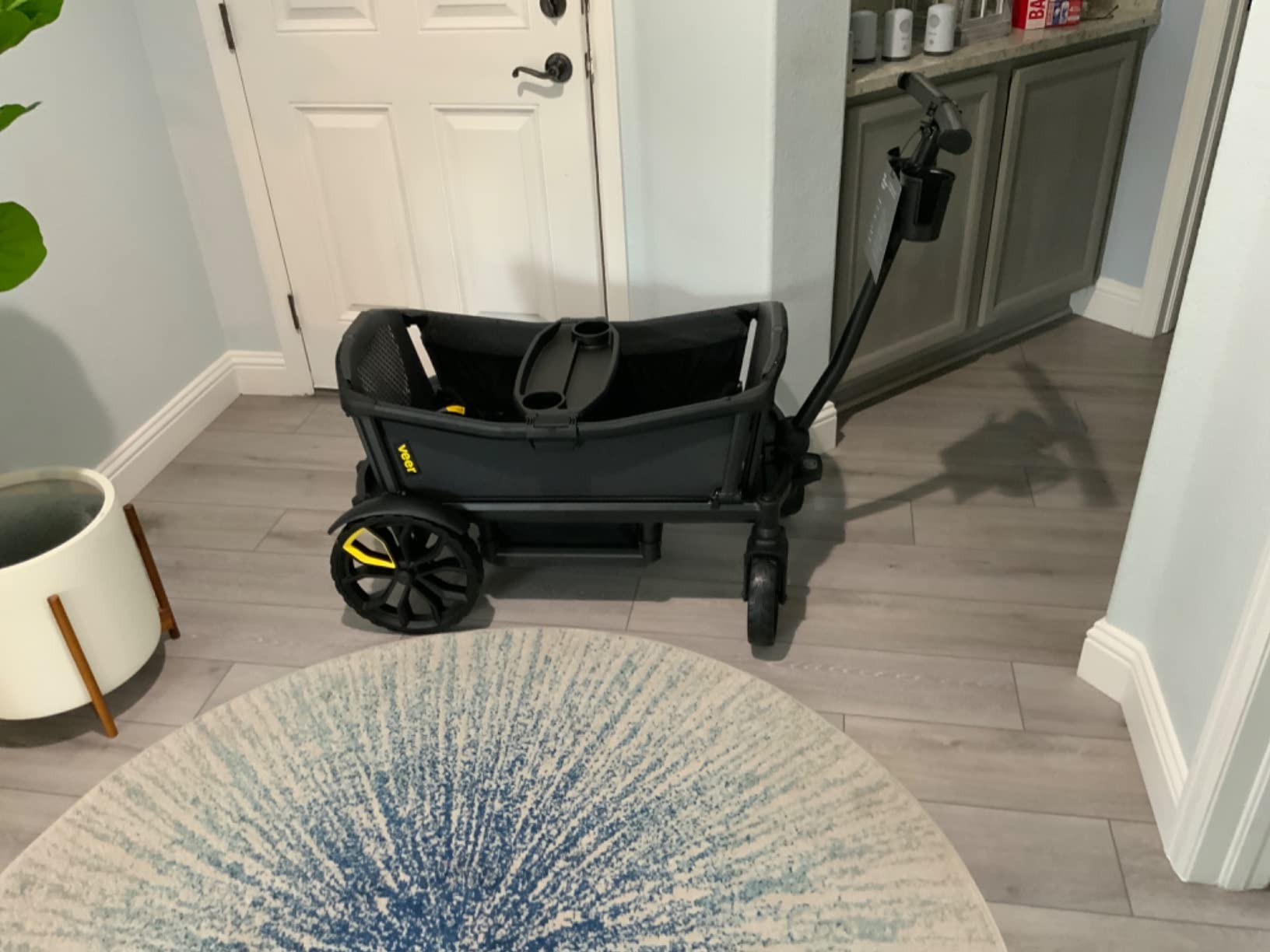 Veer All-Terrain Cruiser | Premium Off-Road Wagon Stroller for Babies, Toddlers, and Kids | Push/Pull/Push-Along Steering for Uneven Terrain | JPMA Certified | Lightweight and Collapsible | 2 Seats customer photo 2