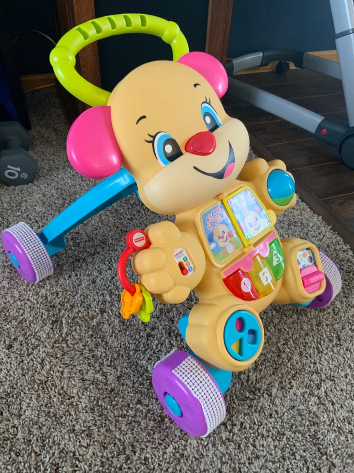 Fisher-Price Laugh & Learn Smart Stages Learn With Sis Walker, Pink customer photo 1