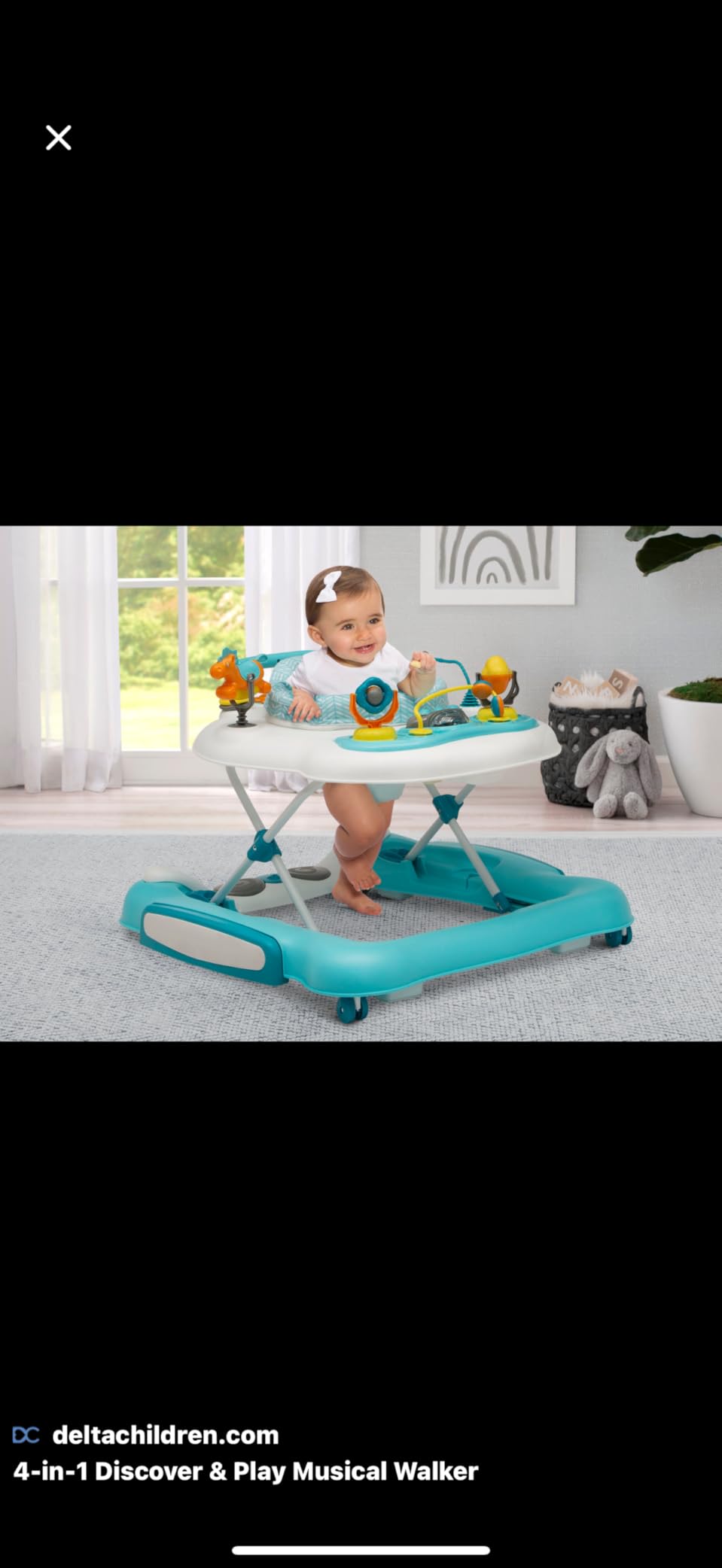 Fisher-Price Laugh & Learn Smart Stages Learn With Sis Walker, Pink customer photo 2