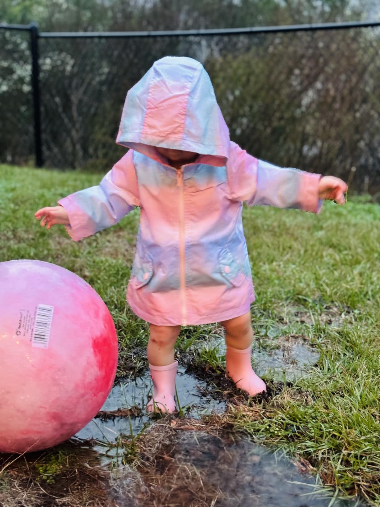 Carter's Girls' Her Favorite Rainslicker Rain Jacket customer photo 2