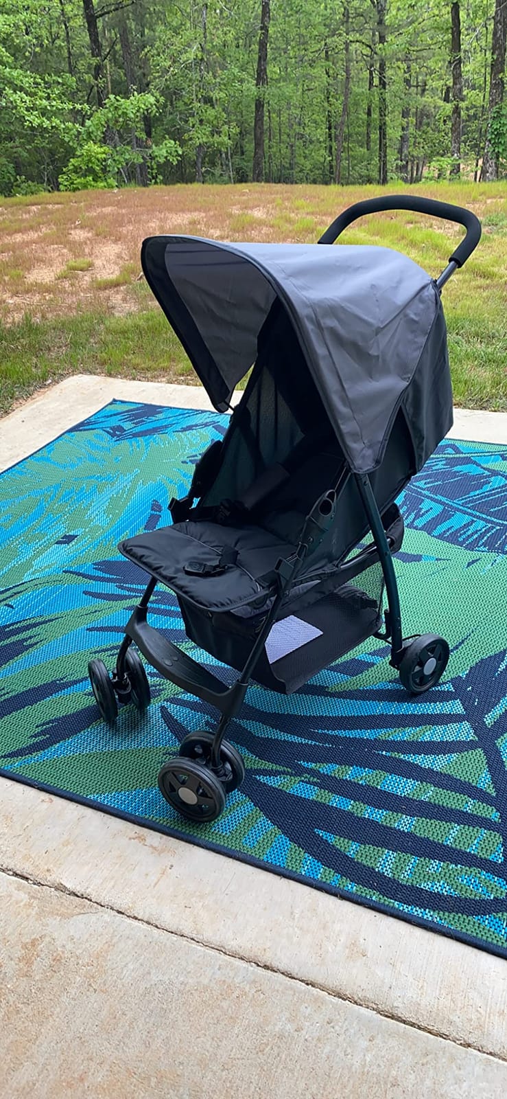 hauck Lightweight and Compact Travel Baby/Toddler Foldable Stroller, Sport, Charcoal/Stone customer photo 2