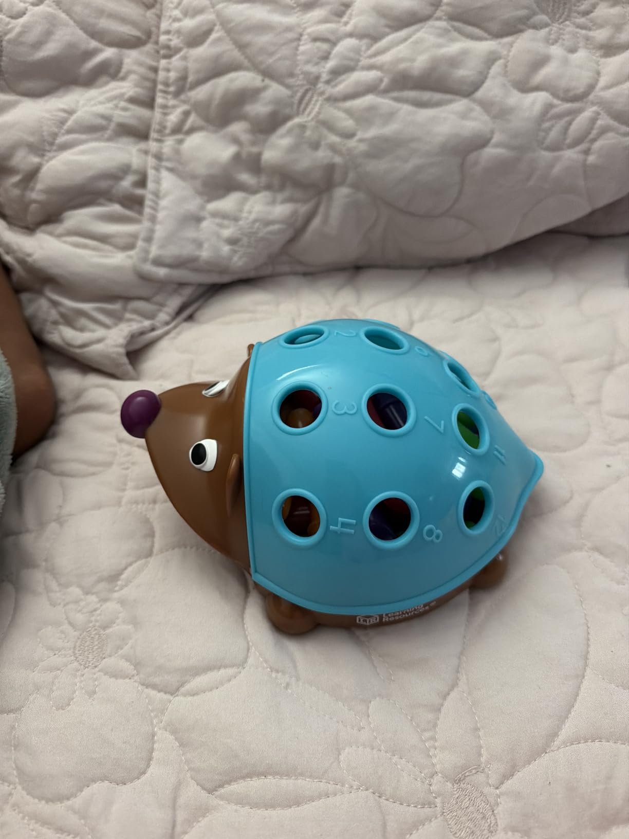 Learning Resources Spike The Fine Motor Hedgehog - Toddler Montessori Toys, Stacking Shape, Gifts for Boys and Girls, Sorting and Matching Skill Activities, Educational Games, Kindergarten customer photo 1