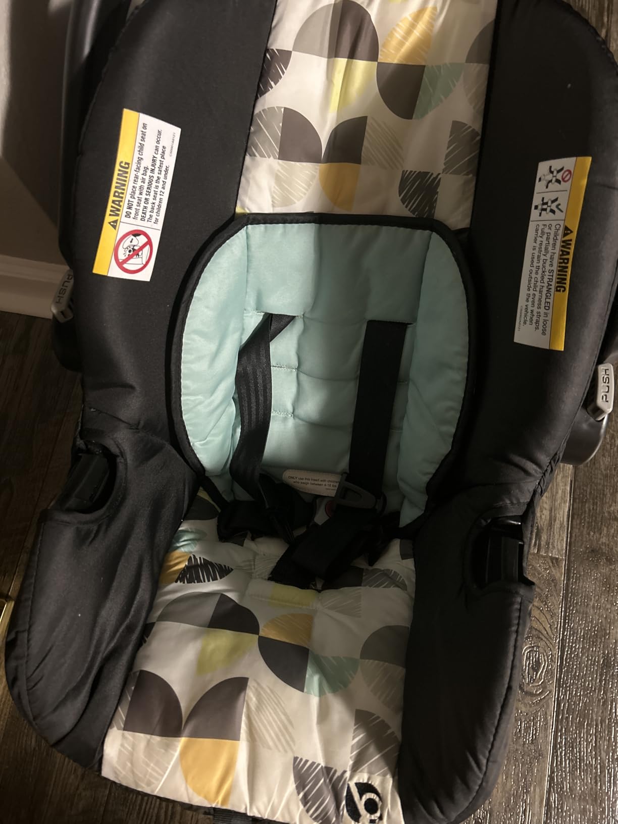 Baby Trend EZ Ride 35 Travel System Stroller & Infant Car Seat, Doodle Dots customer photo 2