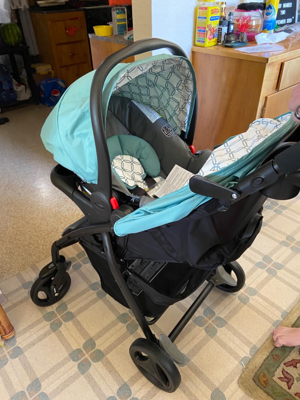 Graco Verb Travel System | Includes Verb Stroller and SnugRide 30 Infant Car Seat, Merrick | Stroller and Carseat Combo customer photo 2