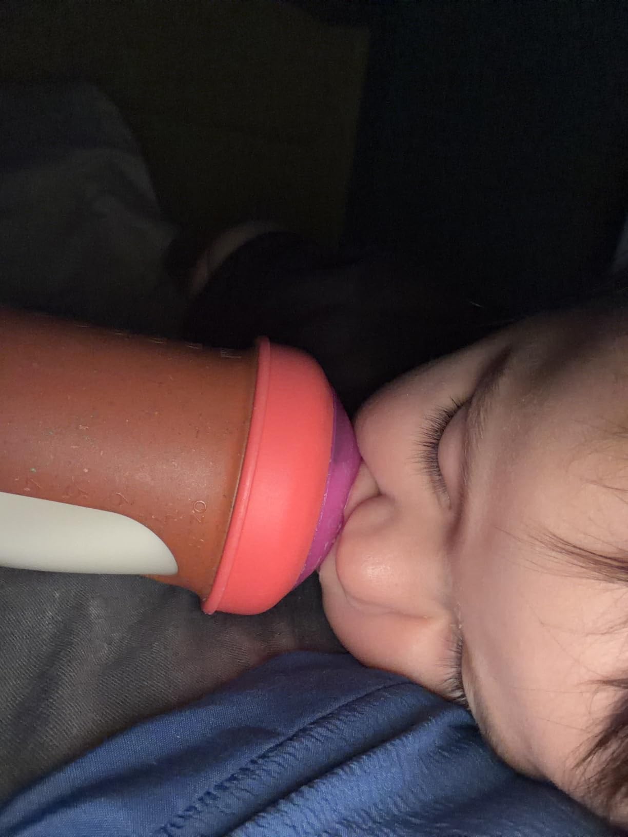 Boon Nursh Silicone Baby Bottles - Pink - 8 Oz - 3 Count customer photo 2