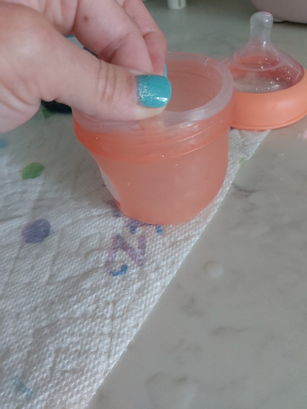 Boon Nursh Bottles - Slow Flow - Silicone Baby Bottles Help Ease Colic Symptoms - Formula and Breast Milk Only Touch Platinum Food-Safe Silicone - Pink - 0-3 Months - 3 Count - 4 Ounce customer photo 1