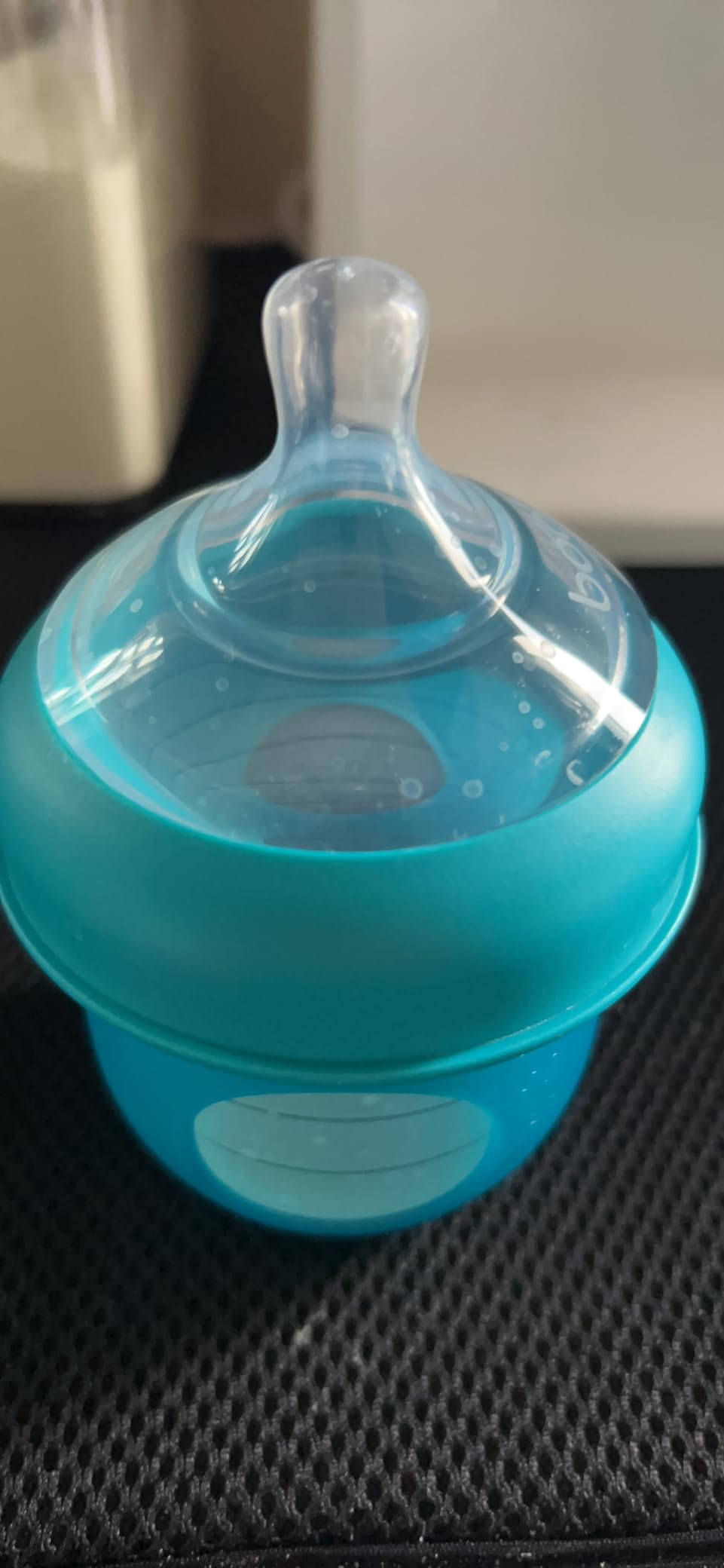 Boon Nursh Bottles - Slow Flow - Silicone Baby Bottles Help Ease Colic Symptoms - Formula and Breast Milk Only Touch Platinum Food-Safe Silicone - Pink - 0-3 Months - 3 Count - 4 Ounce customer photo 2