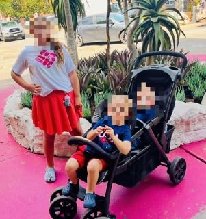 Chicco Cortina Together Double Stroller, 2-Seat, Foldable | Minerale/Black, 100% polyester, fits 2 Chicco KeyFit seats, all-wheel suspension, baby travel stroller customer photo 2