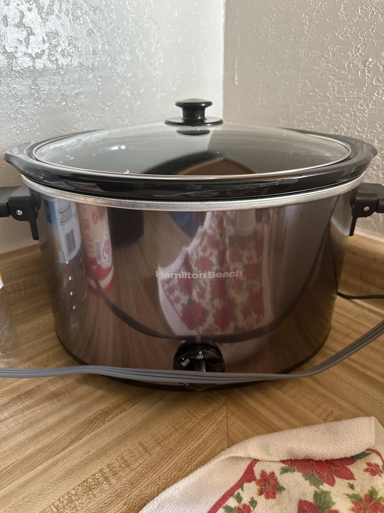 Hamilton Beach Stay or Go Extra Large 10 Quart Portable Slow Cooker customer photo 1