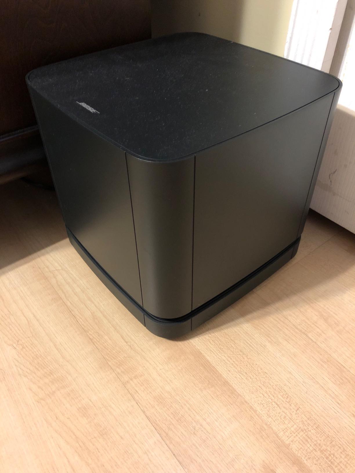 Bose Bass Module 500 Black customer photo 1