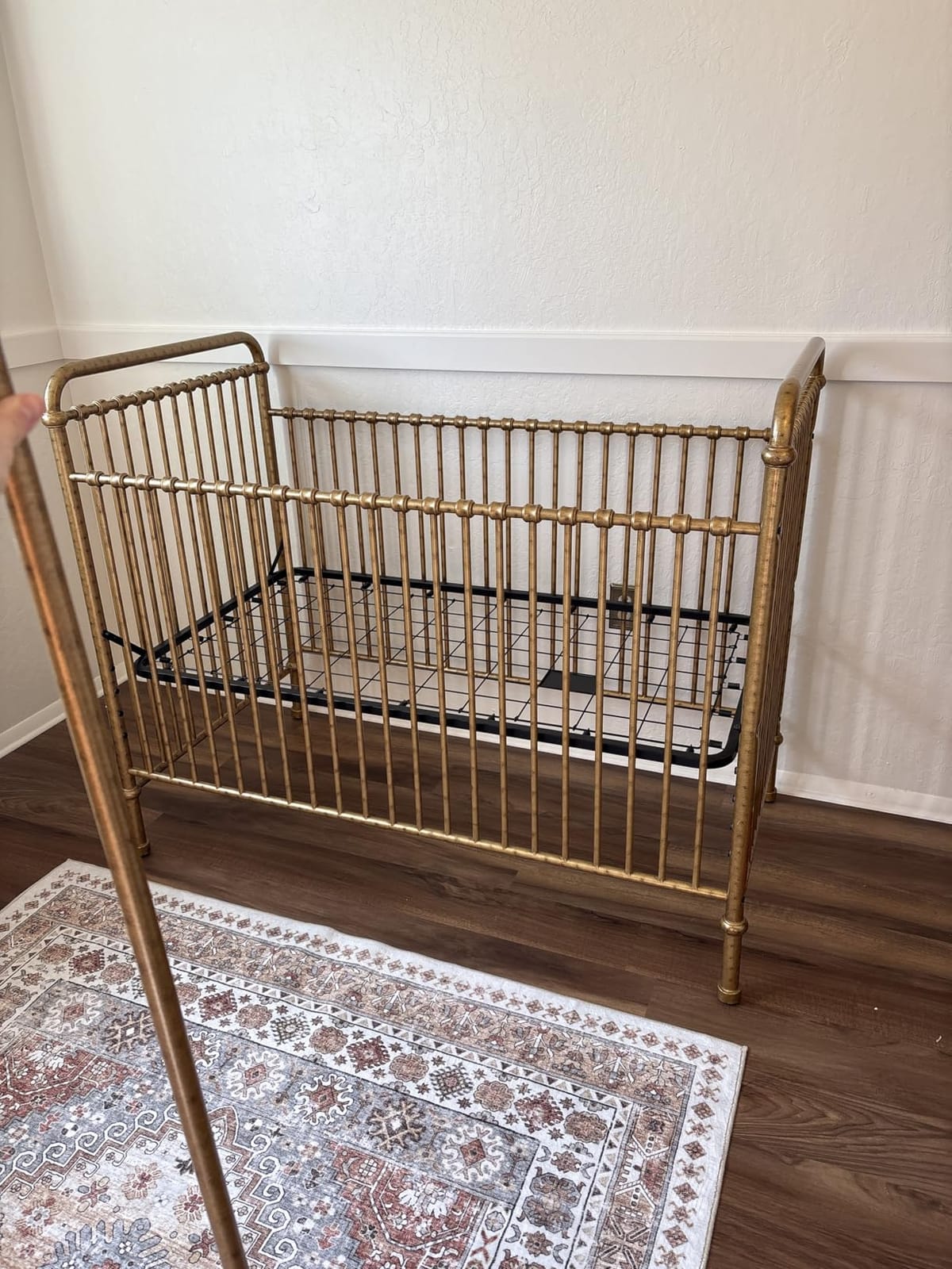 NAMESAKE Abigail 3-in-1 Convertible Baby Crib Gold customer photo 1