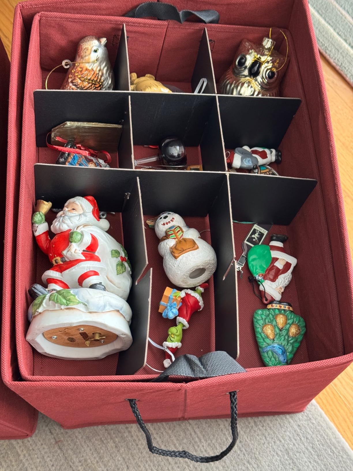 612 Vermont Christmas Ornament Storage Box, Holds 60-3 Inch Ornaments customer photo 2