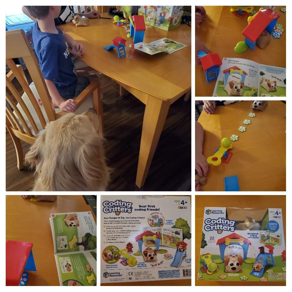 Learning Resources Coding Critters Ranger & Zip,22 Piece Set, Ages 4+, Screen-Free Early Coding Toy for Kids, Interactive STEM Coding Pet, Gifts for Boys and Girls customer photo 2