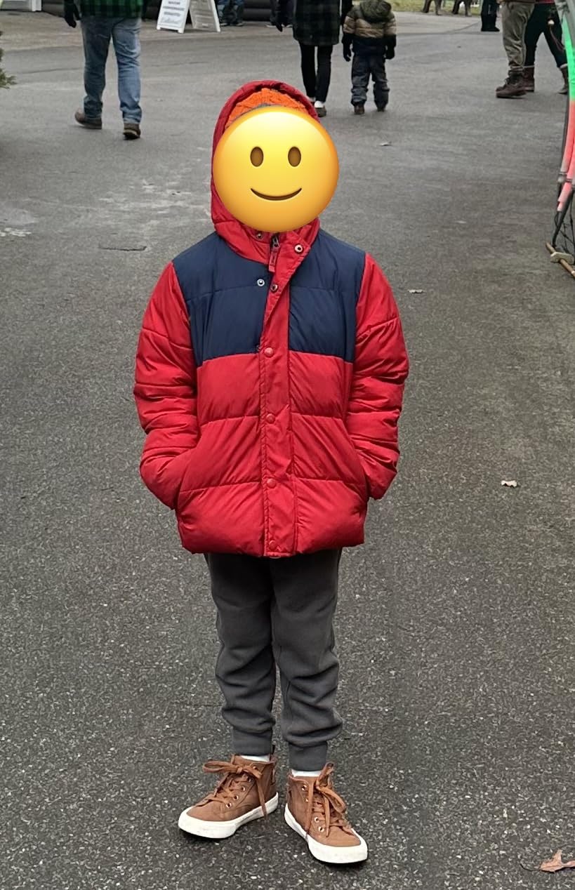 Amazon Essentials Babies, Toddlers, and Boys' Heavyweight Hooded Puffer Jacket customer photo 1