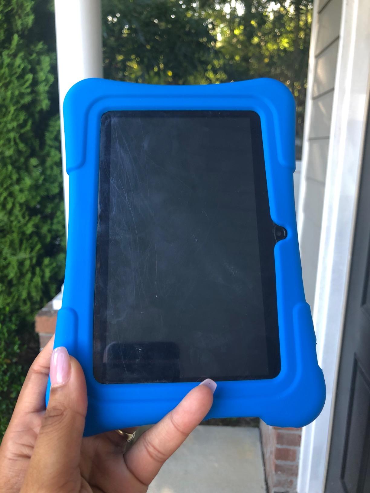 PRITOM 7'' Kids Tablet Android, 32GB, Kids Software Pre-Installed, Blue customer photo 1